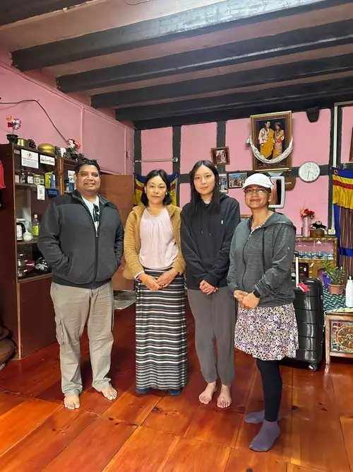 image of Amit and Tara in Bhutan