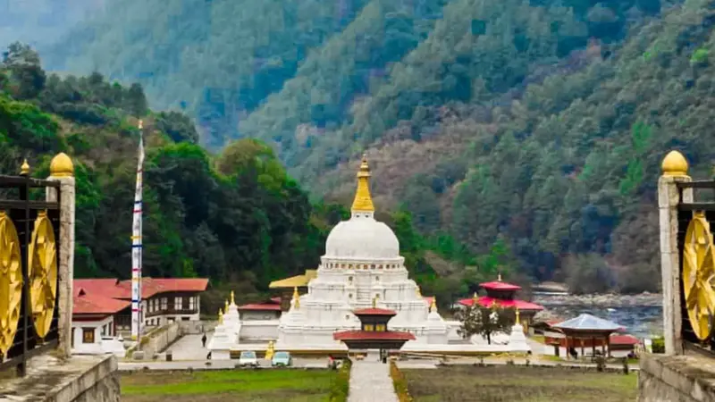 The Chorten Kora Stupa Bhutan