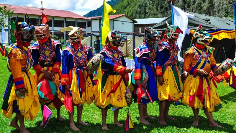 Paro Tshechu Festival in Bhutan