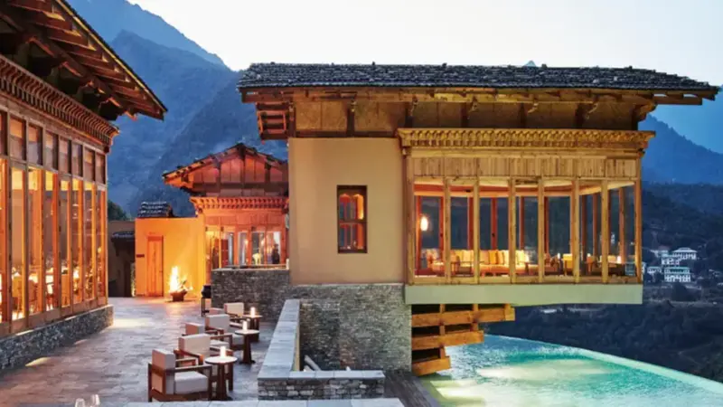 Six senses at Punakha Bhutan