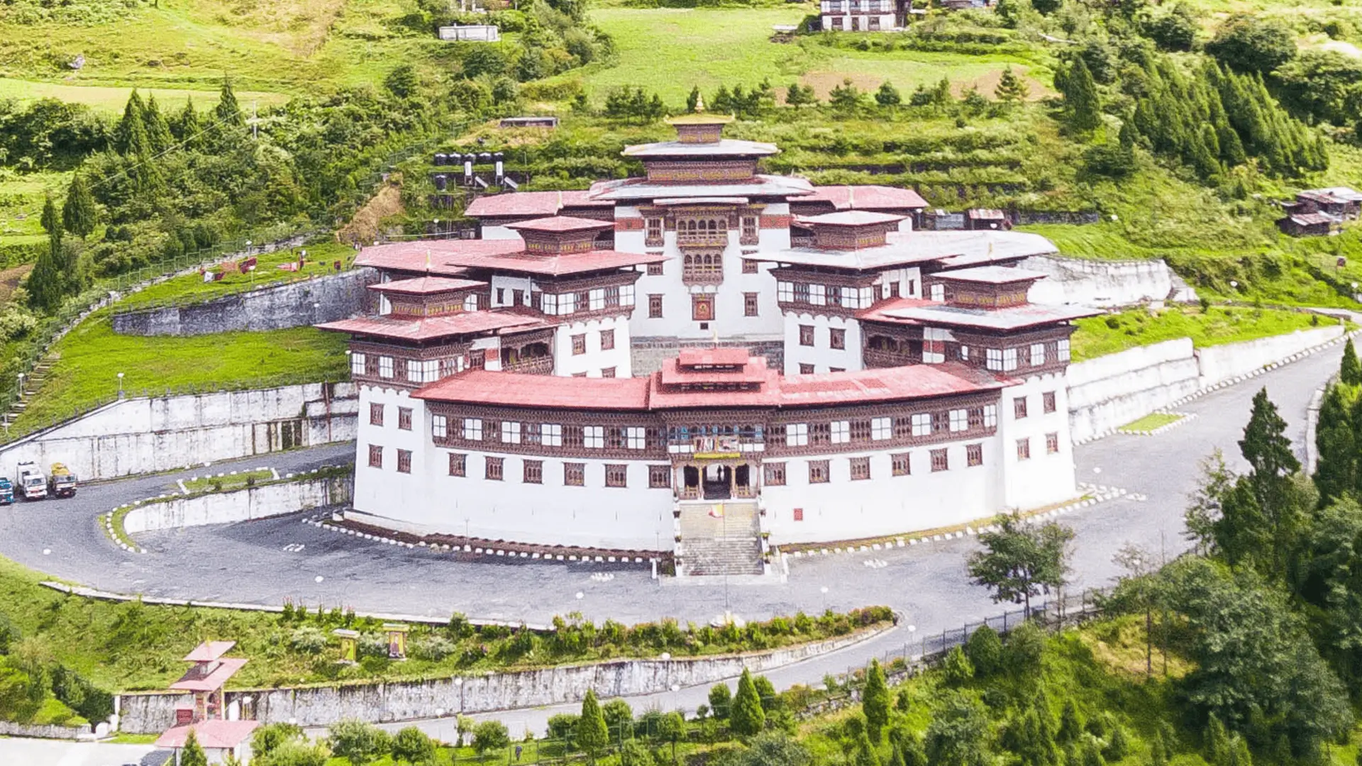 Chhukha Dzong in Bhutan