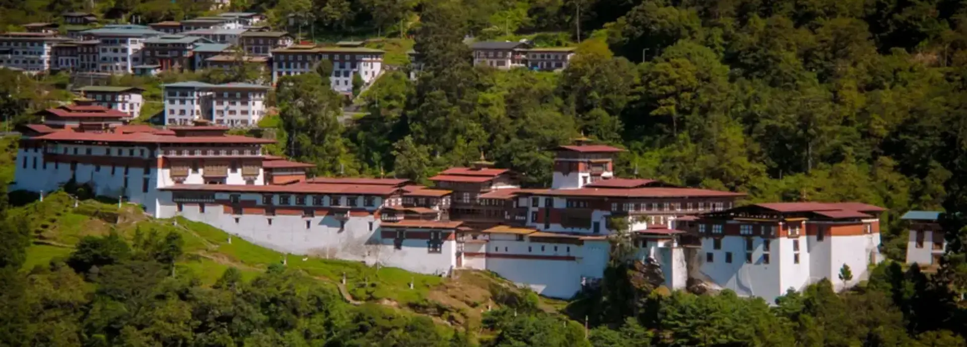 Trongsa Choetse Dzong in Bhutan