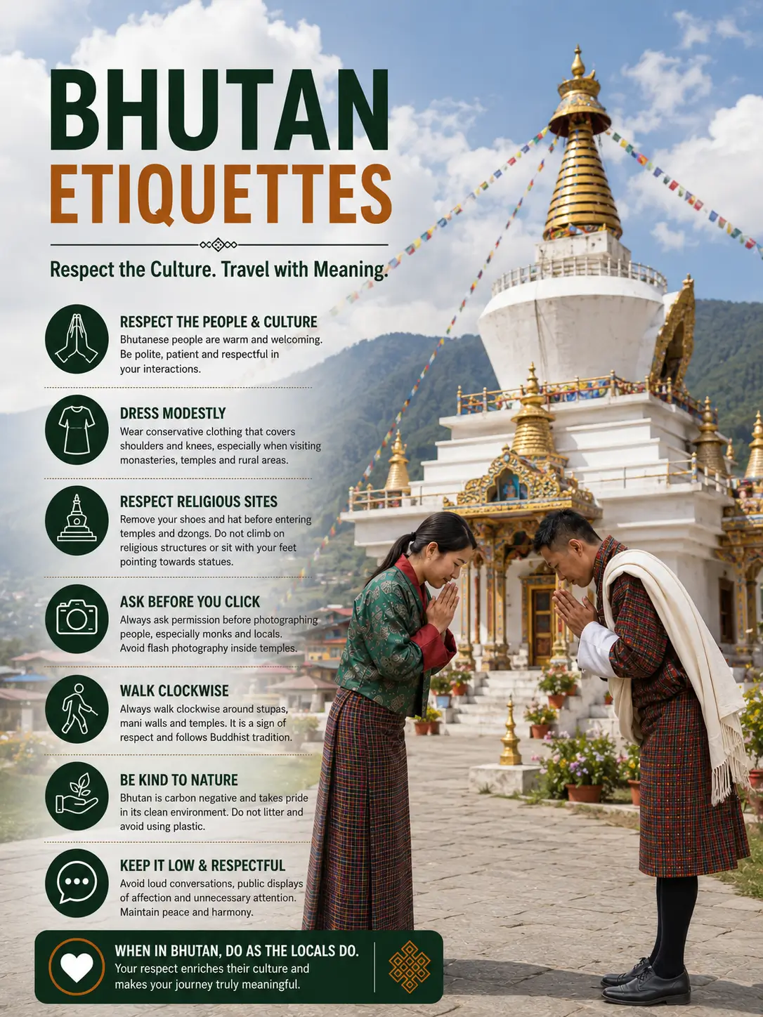 Bhutan Etiquettes