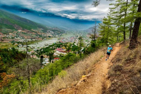 Bhutan Runcation | Private Running Holidays in Bhutan ( Bhutan + running holiday + trail running + m