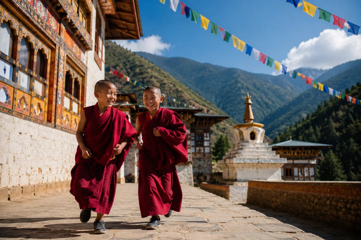 Bhutanese Smiling Faces