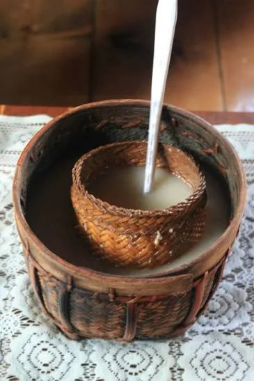A Toast to Bhutan: Traditional Alcohol, Local Drinks & the Stories Behind Them - bamboo strainer large