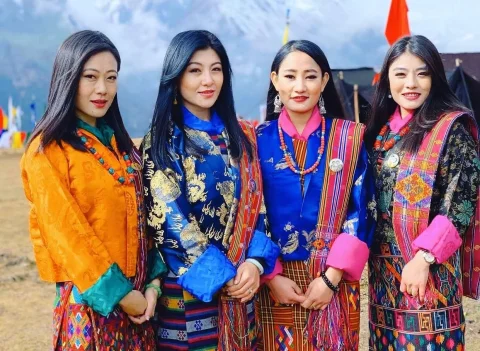 Bhutan's National Dress - Gho and Kira