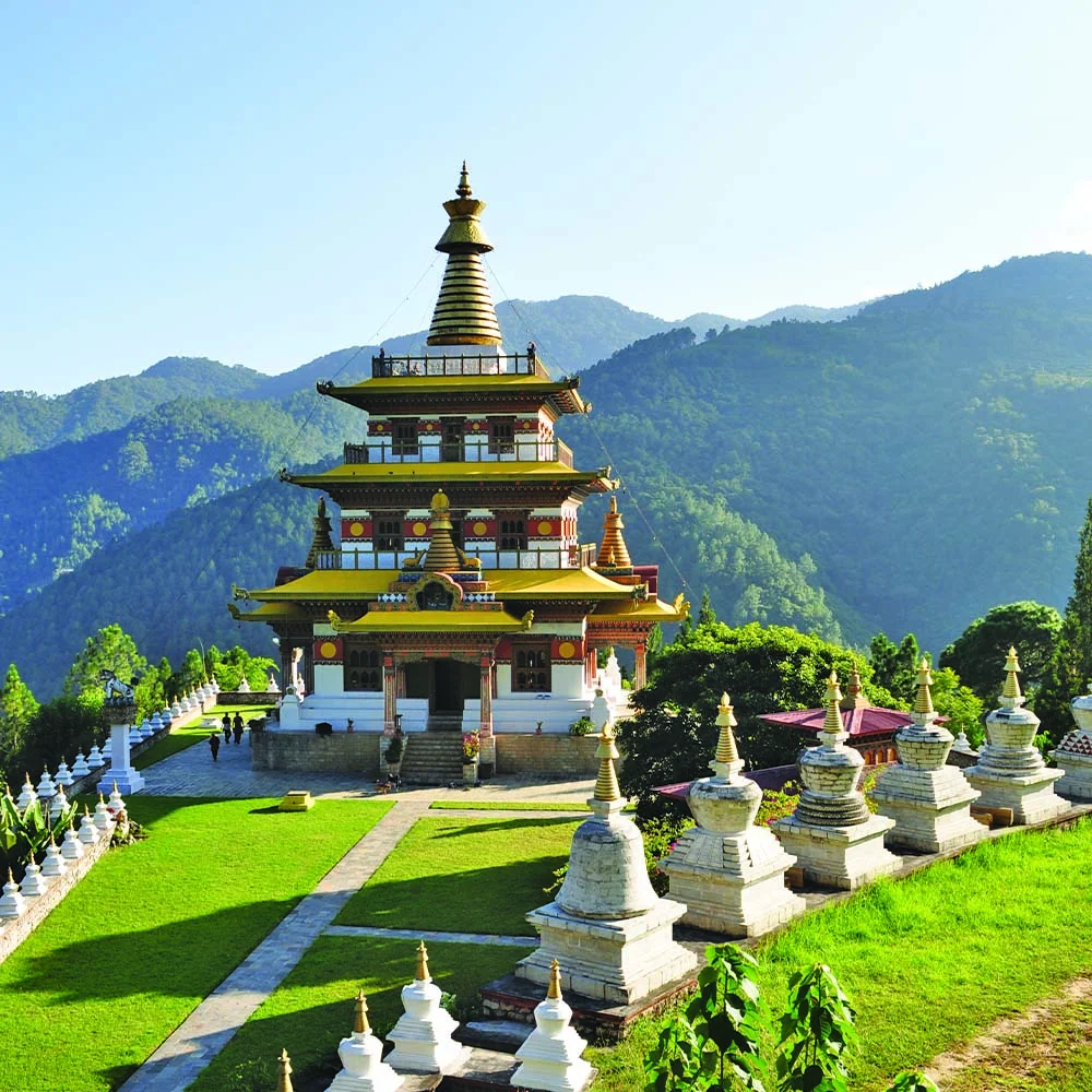 Khamsum Yulley Namgyal Chorten - khamsum yulley namgyal chorten large