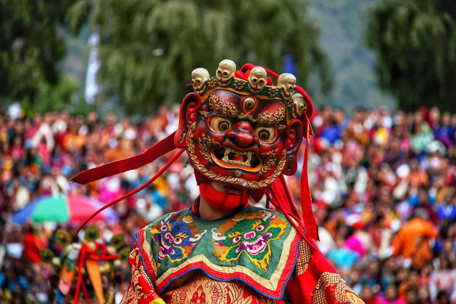 Bhutan Photography Tours: Capture the Magic of the Himalayas and Beyond - mask dance