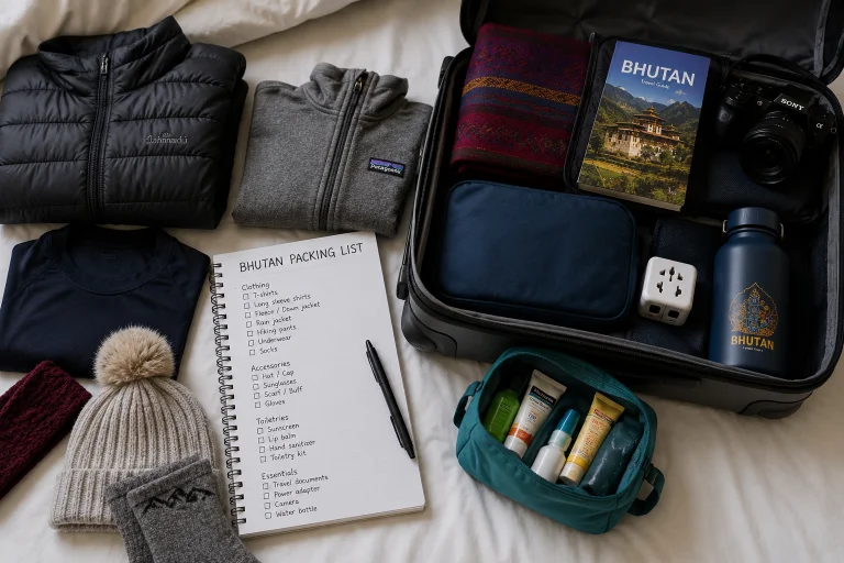 Bhutan Packing List: What to Wear & Bring for Every Season