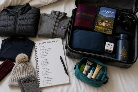 Bhutan Packing List: What to Wear & Bring for Every Season